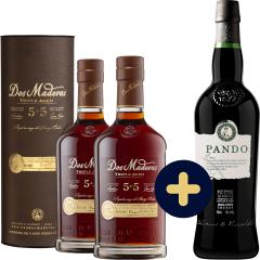 Set 2x Dos Maderas PX 5+5 + Fino Pando Sherry zadarmo (set 2 x 0.7 l, 1 x 0.75 l)