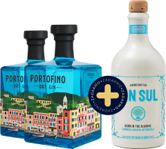 Set 2x Portofino Dry Gin + Gin Sul zadarmo (set 2 x 0.5 l, 1 x 0.5 l)