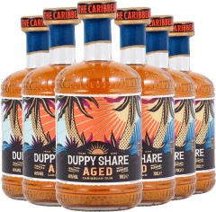 Set 6x The Duppy Share Aged Caribbean Rum (set 6 x 0.7 l)