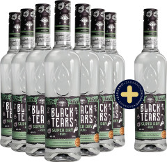 Set Black Tears Super Dry Rum 7+1 (set 8 x 0.7 l)
