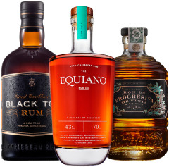 Set Black Tot + Equiano + Ron La Progresiva (set 1 x 0.7 l, 1 x 0.7 l, 1 x 0.7 l)