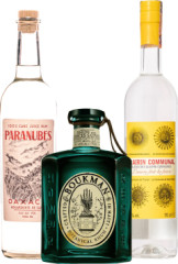 Set Boukman Botanical Rhum + Paranubes Oaxaca + Clairin Communal (set 1 x 0.7 l, 1 x 0.7 l, 1 x 0.7 l)