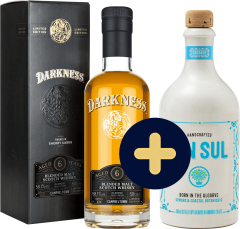 Set Darkness Campbeltown 6 ron + Gin Sul zadarmo (set 1 x 0.5 l, 1 x 0.5 l)