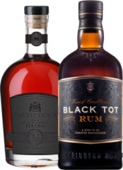 Set Davidsen's XO Black Label + Black Tot 1,4l (set 1 x 0.7 l, 1 x 0.7 l)