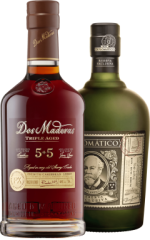 Set Diplomtico Reserva Exclusiva + Dos Maderas PX 5+5 1,4l (set 1 x 0.7 l, 1 x 0.7 l)