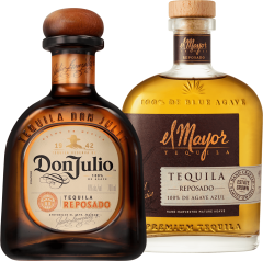 Set El Mayor Reposado + Don Julio Reposado (set 1 x 0.7 l, 1 x 0.7 l)