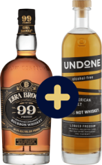 Set Ezra Brooks 99 + Undone No.3 Not Whiskey zadarmo (set 1 x 0.7 l, 1 x 0.7 l)