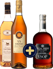 Set Franois Voyer VS + Lautrec VS + Regal Pride VSOP zadarmo (set 1 x 0.7 l)