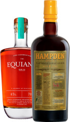 Set Hampden 8 ron + Equiano Rum (set 1 x 0.7 l, 1 x 0.7 l)