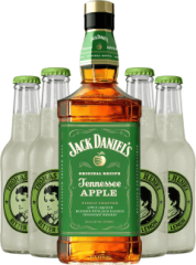 Set Jack Daniel's Apple + 4x Thomas Henry Bitter Lemon (set 1 x 0.7 l, 4 x 0.2 l)