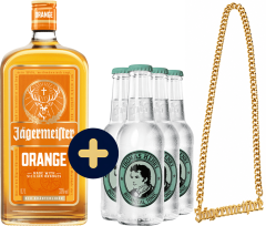 Set J�germeister Zlatokopka (set 1 x 0.7 l, 4 x 0.2 l)