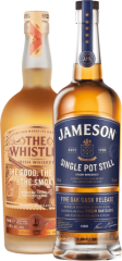 Set Jameson Single Pot Still + The Whistler The Good, The Bad and The Smoky (set 2 x 0.7 l)
