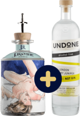 Set J.Rose Artisan Gin No.3 + Undone No.2 Not Gin zadarmo (set 1 x 0.7 l, 1 x 0.7 l)