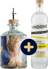 Set J.Rose Artisan Gin No.4 + Undone No.2 Not Gin zadarmo (set 1 x 0.7 l, 1 x 0.7 l)