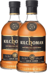 Set Kilchoman Loch Gorm 2025 + 2026 (set 1 x 0.7 l, 1 x 0.7 l)