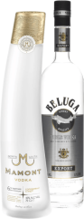 Set Mamont Vodka + Beluga (set 1 x 0.7 l, 1 x 0.7 l)