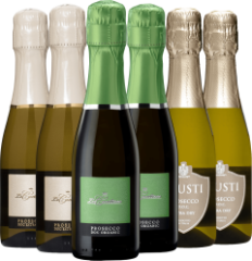Set Mini Prosecco mix (set 2 x 0.2 l, 2 x 0.2 l, 2 x 0.2 l)