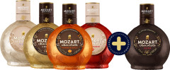 Set Mozart Chocolate Cream + White + Strawberry + Pumpkin + Dark zadarmo (set 1 x 0.5 l, 1 x 0.5 l, 1 x 0.5 l, 1 x 0.5 l, 1 x 0.5 l)