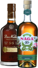 Set Naga Siam 10 ron + Dos Maderas PX 5+5 (set 1 x 0.7 l, 1 x 0.7 l)