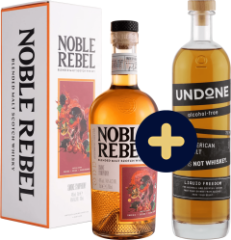 Set Noble Rebel Smoke Symphony + Undone No.3 Not Whiskey zadarmo (set 1 x 0.7 l, 1 x 0.7 l)