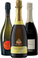 Set Porta Leone + Balan + Piccini Prosecco (set 1 x 0.75 l, 1 x 0.75 l, 1 x 0.75 l)