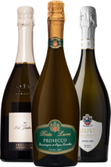 Set Prosecco Mix Extra Dry (set 1 x 0.75 l, 1 x 0.75 l, 1 x 0.75 l)