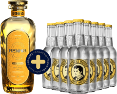 Set Renais Small Batch Gin + 4 pack Thomas Henry Tonic Water zadarmo (set 1 x 0.7 l, 1 x 0.8 l)
