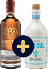 Set Sister Isles PX Cask + Gin Sul zadarmo (set 1 x 0.7 l, 1 x 0.5 l)