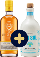 Set Sister Isles Vermut Cask + Gin Sul zadarmo (set 1 x 0.7 l, 1 x 0.5 l)