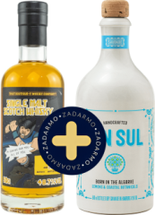 Set That Boutique-y Whisky Company Ledaig 21 ron + Gin Sul zadarmo (set 1 x 0.5 l, 1 x 0.5 l)