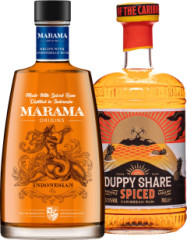 Set The Duppy Share Spiced + Marama Origins Indonesian 1,4l (set 1 x 0.7 l, 1 x 0.7 l)