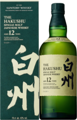 Suntory Hakushu 12 ro�n� 43% 0,7l