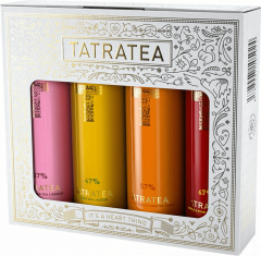 Tatratea Mini Set Biely 4x0,04l 52% 0,16l (darekov balenie kazeta)