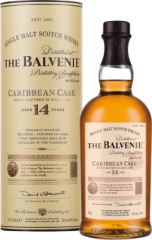 The Balvenie Caribbean Cask 14 ron 43% 0,7l