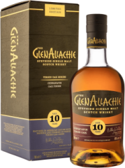 The GlenAllachie 10 ron Chinquapin Virgin Oak 48% 0,7l