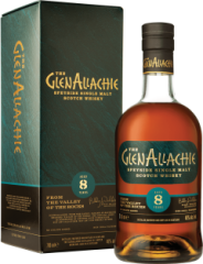 The GlenAllachie 8 ro�n� Speyside Single Malt - po�koden� obal 46% 0,7l