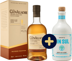 The GlenAllachie 9 ro�n� Amontillado Sherry Cask Finish + Gin Sul zadarmo (set 1 x 0.7 l, 1 x 0.5 l)