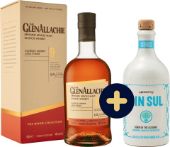 The GlenAllachie 9 ro�n� Oloroso Sherry Cask + Gin Sul zadarmo (set 1 x 0.7 l, 1 x 0.5 l)