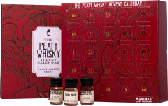 The Peaty Whisky Advent Calendar 24 x 0,03l 46,8% 0,72l (darekov balenie kazeta)
