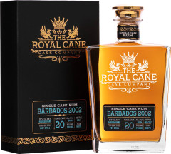 The Royal Cane Barbados 2002 20 ron Foursquare Rum 50% 0,7l