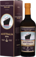 Transcontinental Rum Line Australia 2014 48% 0,7l (darèekové balenie kazeta)