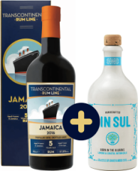 Transcontinental Rum Line Jamaica 2016 + Gin Sul zadarmo (set 1 x 0.7 l, 1 x 0.5 l)