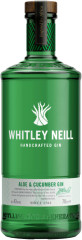 Whitley Neill Aloe & Cucumber Gin 43% 0,7l