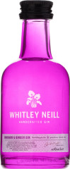 Whitley Neill Rhubarb & Ginger Gin Mini 43% 0,05l (èistá f¾aša)