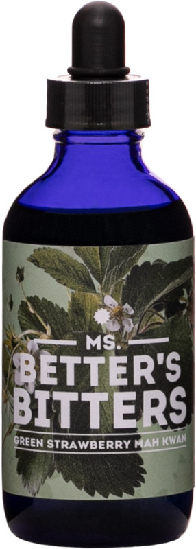 Ms.Better's Bitters Green Strawberry Mah Kwan 40% 0,12l (èistá f¾aša)