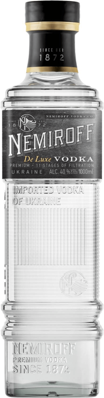 Nemiroff De luxe Vodka 1l 40% Nemiroff De luxe Vodka 1l 40%