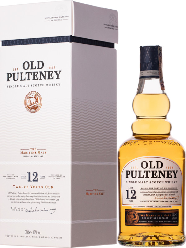 Old Pulteney 12 roèná 40% 0,7l (darèekové balenie kazeta)