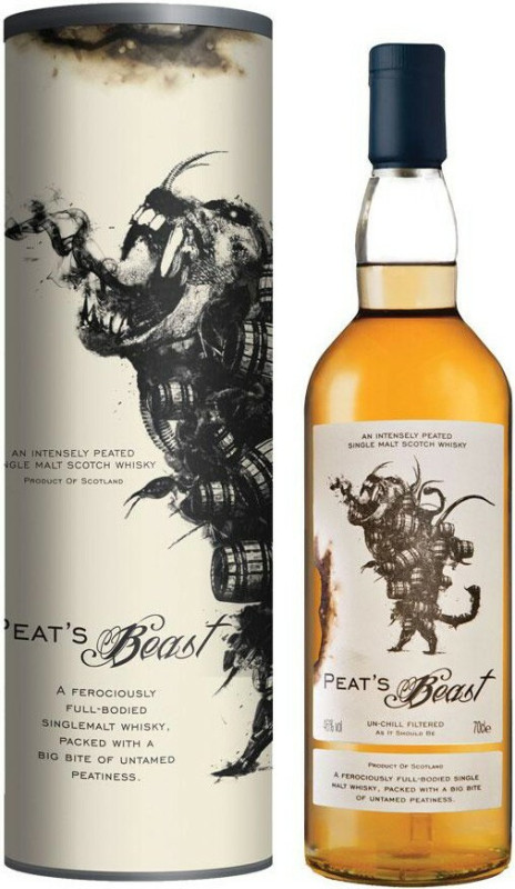 Peat's Beast 46% 0,7l (darèekové balenie kazeta)
