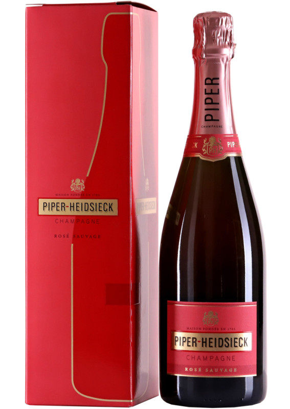 Piper-Heidsieck Rosé Sauvage 12% 0,75l (darèekové balenie kazeta)