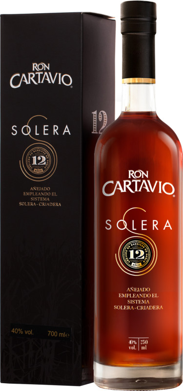 Ron Cartavio Solera 12 40% 0,7l (darèekové balenie kazeta)
